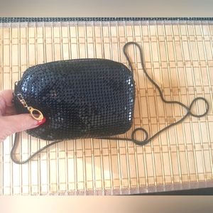 Black Chain Link Mini Bag Purse